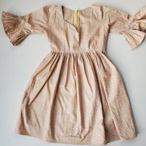 Theatre costume style vintage style neutral dress